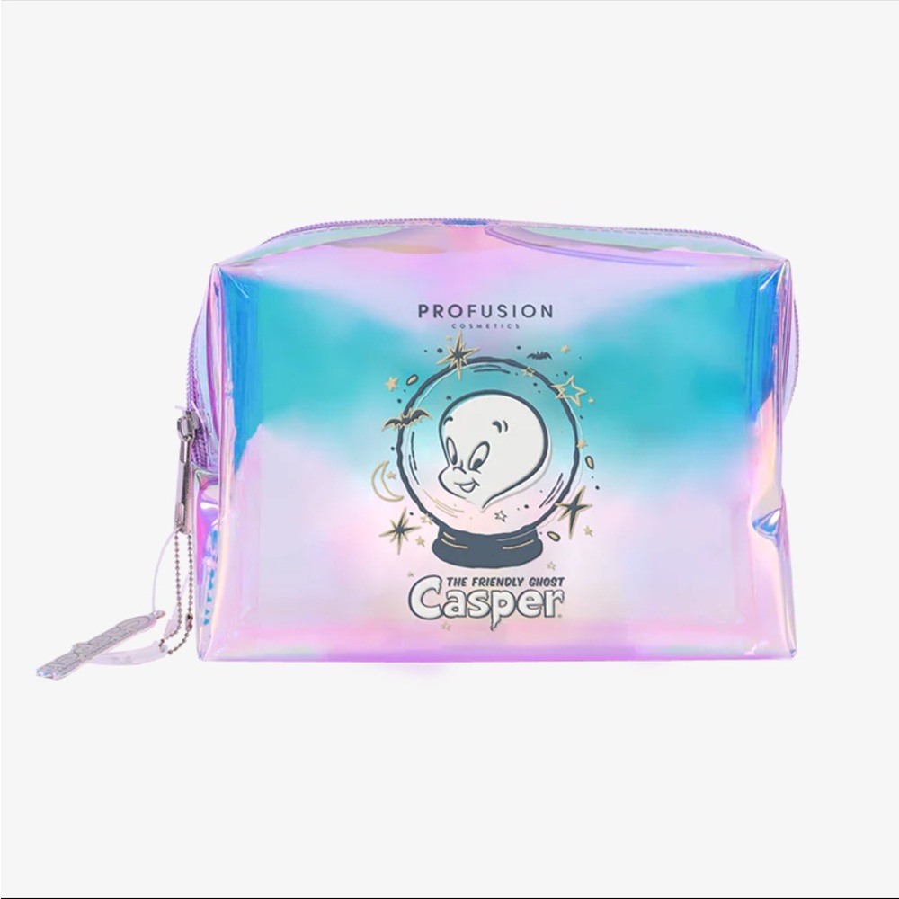 👻 CASPER THE FRIENDLY GHOST | COSMETIC BAG & GLOW IN THE DARK FACE GEMS